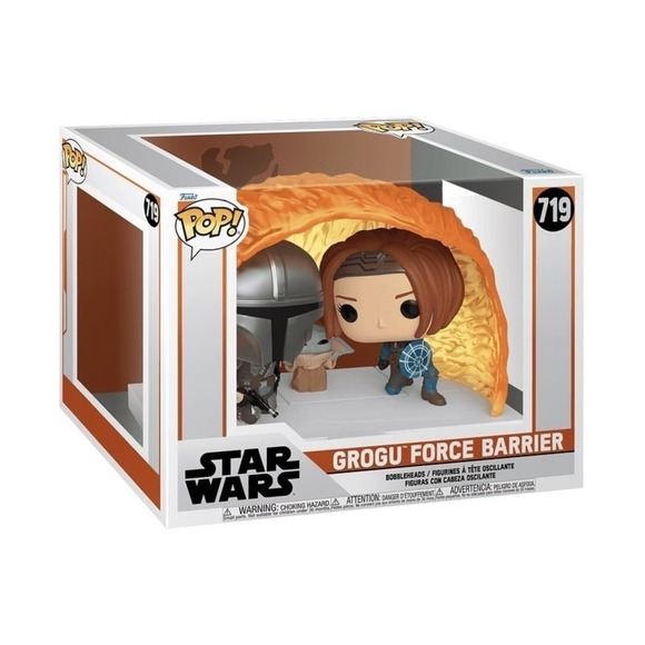 Funko Other - Star Wars Mandalorian Grogu Force Barrier Funko Pop! Vinyl Figure #719